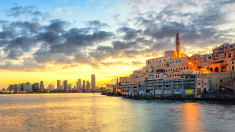 The Tel Aviv skyline