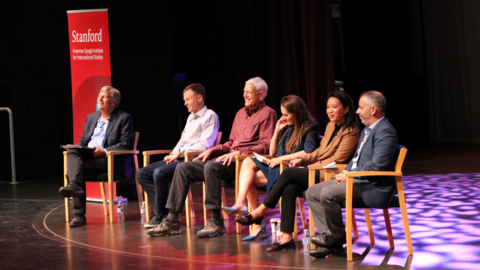 Scholars offered their insights on climate change, the war between Russia and Ukraine, China's ambitions, the current conflicts in the Middle East, and the state of global democracy