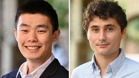 Noah Tan and Adrian Feinberg