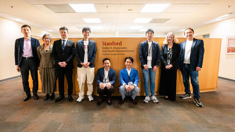 Group photo in the APARC office
