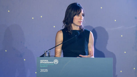 Vicky Fouka received the Bodossaki Distinguished Young Scientist Award in Social Sciences in Athens, Greece, on June 17, 2025.