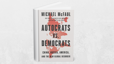 An image of the book Autocrats vs. Democrats: China, Russia, America and the New Global Disorder