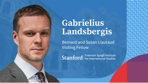 Gabrielius Landsbergis Announcement