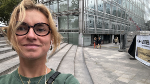 Charlotte Courtois selfie