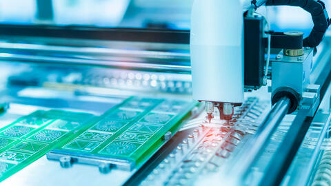 Feature figure of high-tech chips