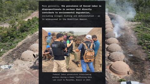 Stanford Human Trafficking Data Lab StoryMap