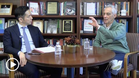 Kiyoteru Tsutsui interviews Rahm Emanuel