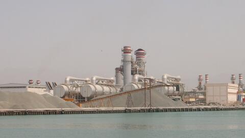An example of a desalination plant in Ras Al Khaimah, United Arab Emirates.