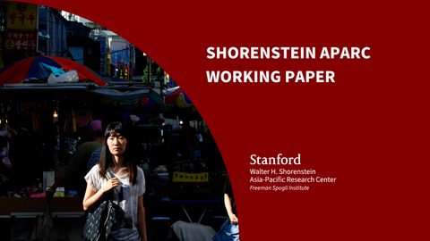 Woman shopping in an outdoor market in Seoul, Korea