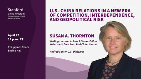 Susan Thornton event 