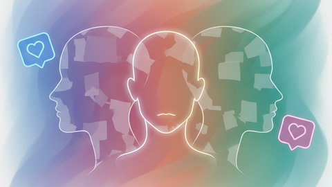 Instagram self-affirmation graphic