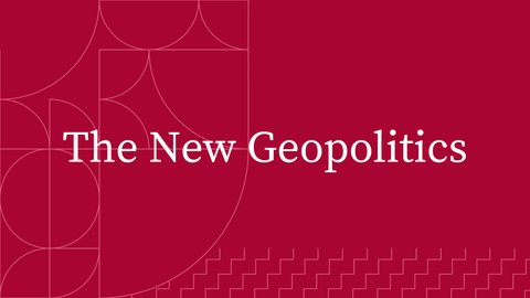 The New Geopolitics
