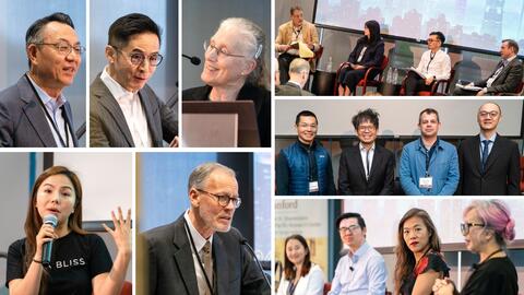 Panelists at APARC's Visions of Taiwan's Future conference. [Photo Credit: Ken Hamel]
