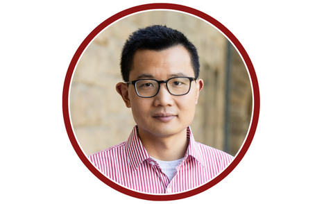 Yiqing Xu headshot cropped in a circle.