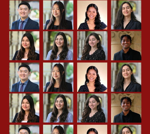 Honors program collage