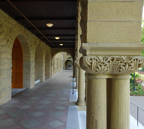 Encina Hall Column