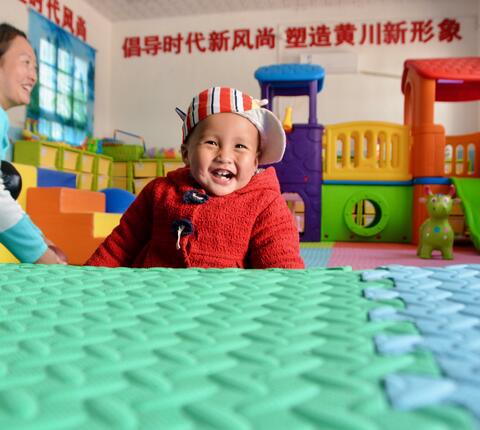 smiling baby parenting center