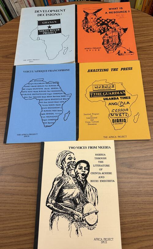 five curriculum units on Africa