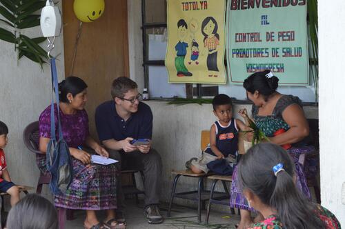 Alejandro Chavez's app has made tracking nutrition faster, easier and more accurate. Chavez and Wise hope to expand use of the app to other conditions and programs around the world. dsc 0049