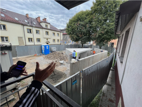 Construction of a new Holocaust memorial in Nowy Sacz