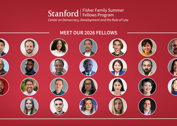 2026 Fisher Family Summer Fellows
