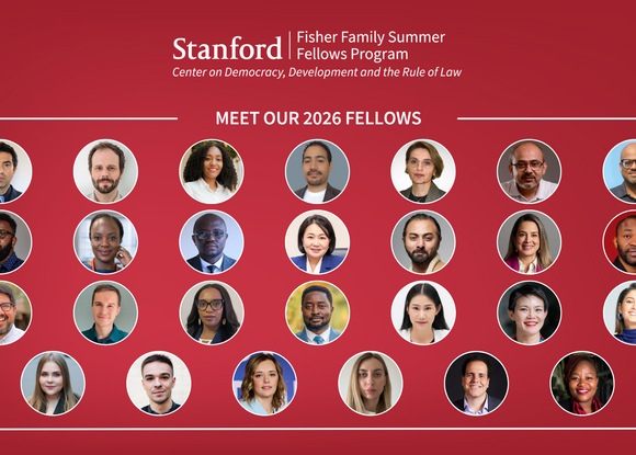 2026 Fisher Family Summer Fellows