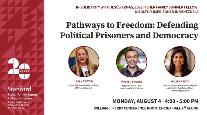 Pathways to Freedom: Defending Political Prisoners and Democracy