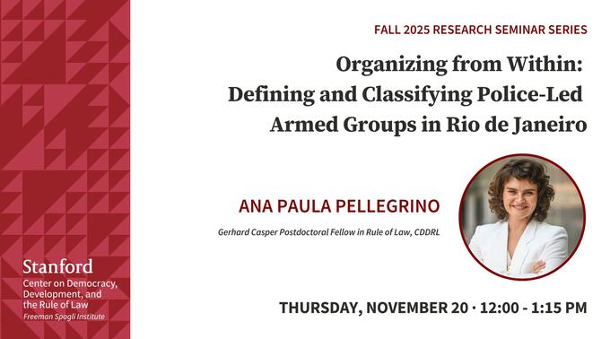 Ana Paula Pellegrino seminar 11/20/25
