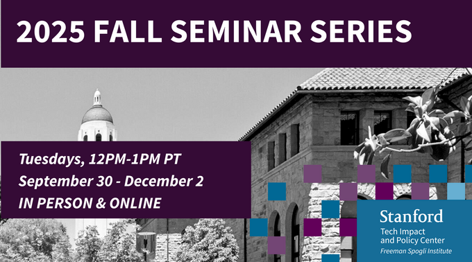 Fall seminar series 2025