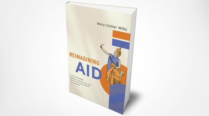 3D cover for "Reimagining Aid"
