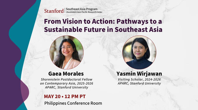 Portraits of Gaea Morales and Yasmin Wirjawan.