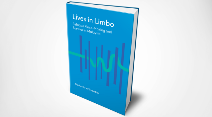 3D image of the book "Lives in Limbo" by Gerhard Hoffstaedter