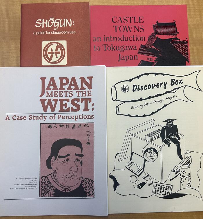 covers of 4 curriculum units