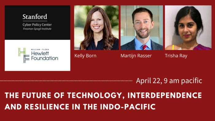 advertistement for future of tech in indo-pacific event