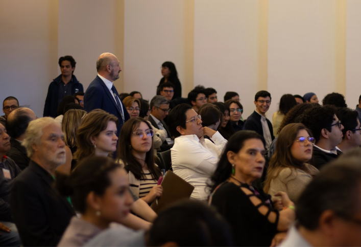 Keynote attendees at El Colegio de México.