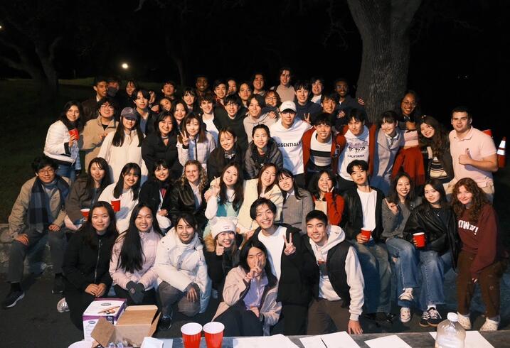 A group photo of the 2025 iteration of the Stanford Japan Exchange Conference.