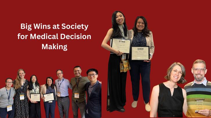 Award winners at the 2025 SMDM Conference