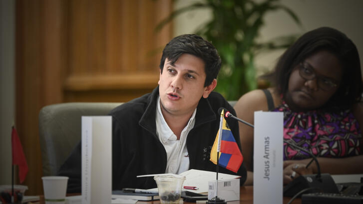 Jesus Armas participates in the 2022 Fisher Family Summer Fellows Program at CDDRL