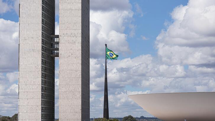 National Congress of Brazil (Congresso Nacional) in Brasília