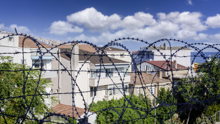 Barbed wire and community 