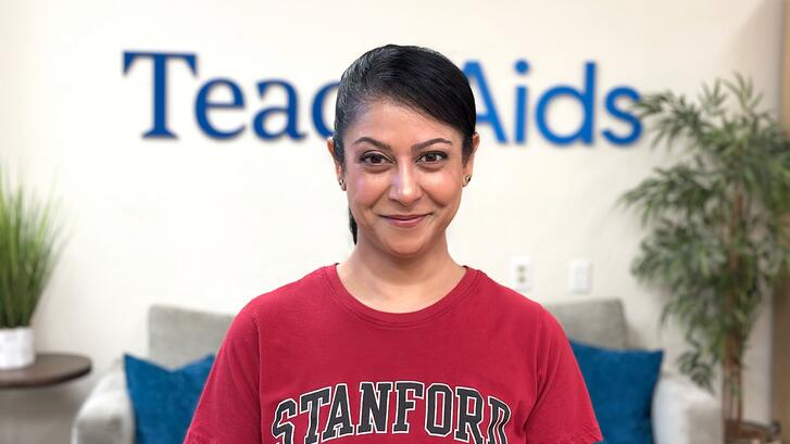 Piya Socar, CEO of TeachAids and Stanford 