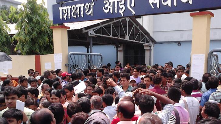 The preliminary examination of the All India Pre-Medical/Pre-Dental Entrance Examination in Delhi.