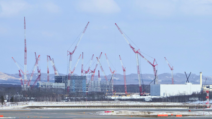 Rapidus factory under construction in March 2024 [Wikimedia Commons] 