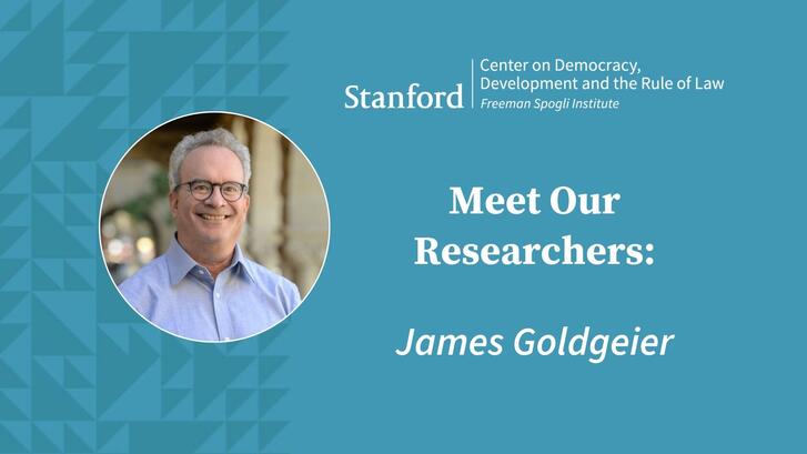 Meet Our Researchers: James Goldgeier