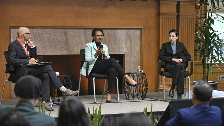 2026 Rosenkranz Symposium keynote with Condoleezza Rice and Jennifer Kates