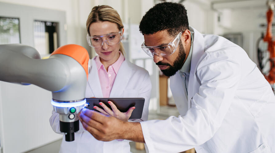 Robotics AI tools knee surgery