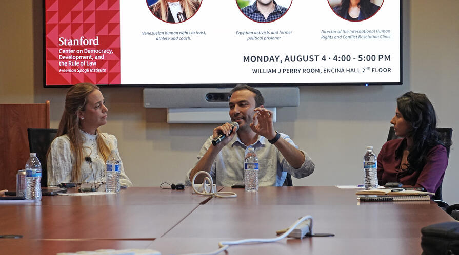 Lilian Tintori, Waleed Shawky, and Gulika Reddy