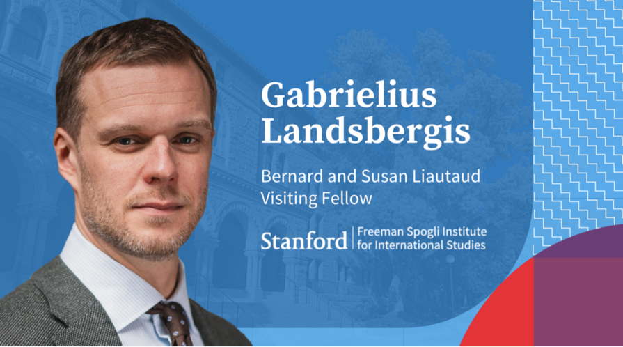 Gabrielius Landsbergis Announcement