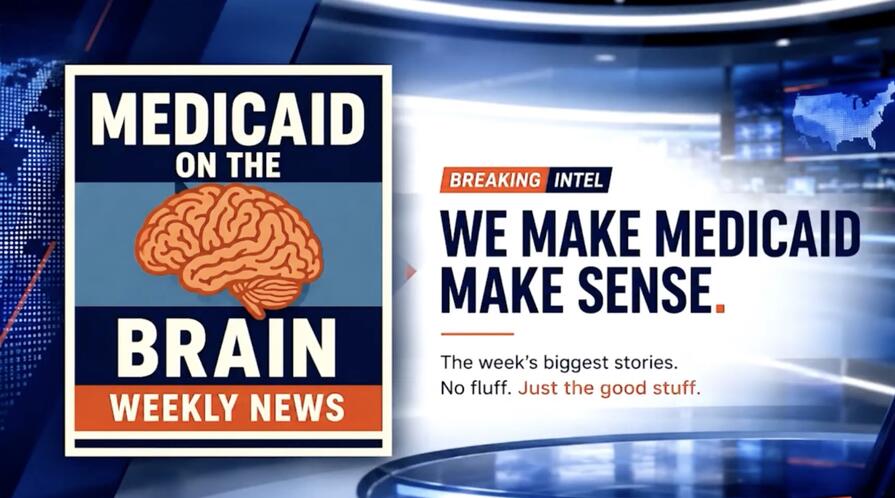 A screenshot of the YouTube podcast Medicaid on the Brain