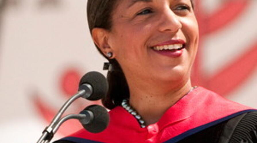 susan rice commencement logo